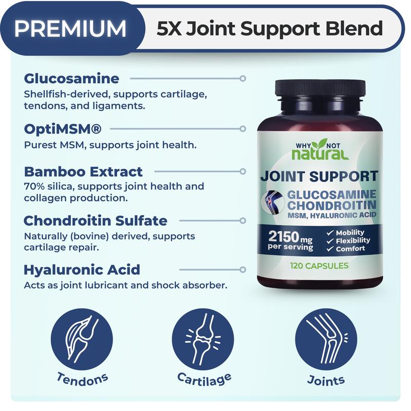 Glucosamine Chondroitin MSM, Joint Support Supplement