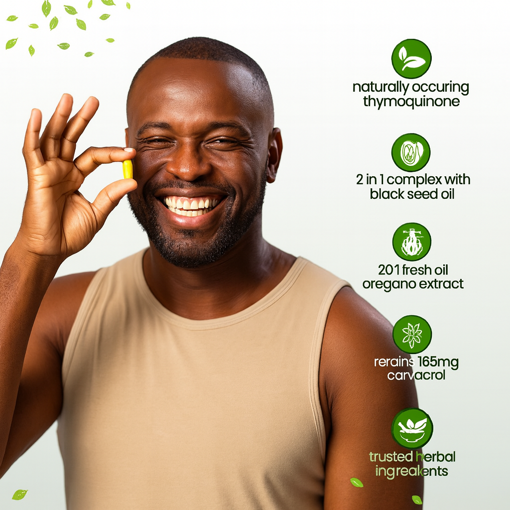 Oil of Oregano + Black Seed Oil — Daily Immune & Gut Support