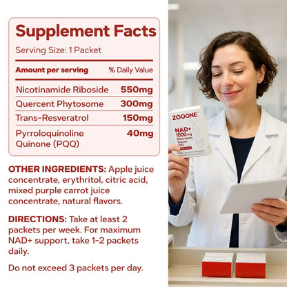 NAD+ 1000™ Mito Boost Sticks