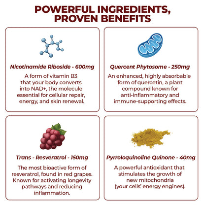 NAD+ 1000™ Mito Boost Sticks