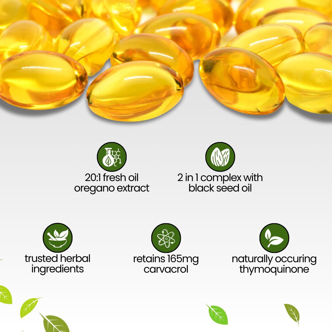 Oil of Oregano + Black Seed Oil — Daily Immune & Gut Support